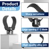 2Pcs Drain Cleaning 3-Inch T-150-1 3" Root Cutter, Sharktooth Cutter
