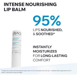 Uriage Stick Hidratante bálsamo labial protector 4g - Barra reparadora y regeneradora que nutre los labios, los protege de las agresiones cotidianas como los radicales libres y los calma - No se rompe ni se funde
