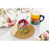 Bico Tunisian Ceramic Sugar and Cream Set, Dishwasher Safe