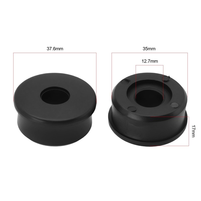 ECSiNG 4pcs 35mm to 1/2" Reducer Bushes Wheel Barow Wheel