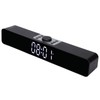 G12 Wireless Bluetooth Clock Speaker with LED Mirror Design Multi
