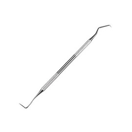 Professional Stainless Steel Tarter Scraper Remover Double Ended Tarter Scraper Probe Hook Instruments Teeth Remover Cleaning Tool