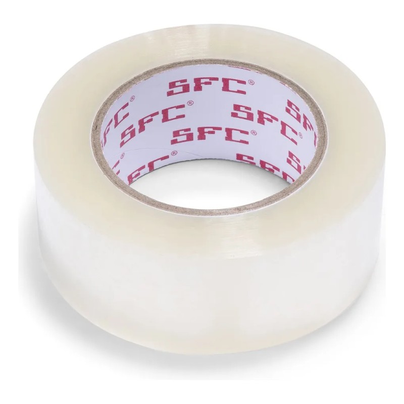 Cinta De Empaque Transparente 48mmx150metros Kit 6 Pzas Transparente Embalaje