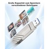 KOOTION USB Flash Drive [USB 3.2 128G] 2 in 1