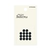 KIYOHARA NWN4156 Now Button Eyeball Button with Foot, 14 Pieces,