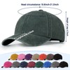 Hicarer Baseball Caps for Kids Baseball Hats Bulk Children Washed