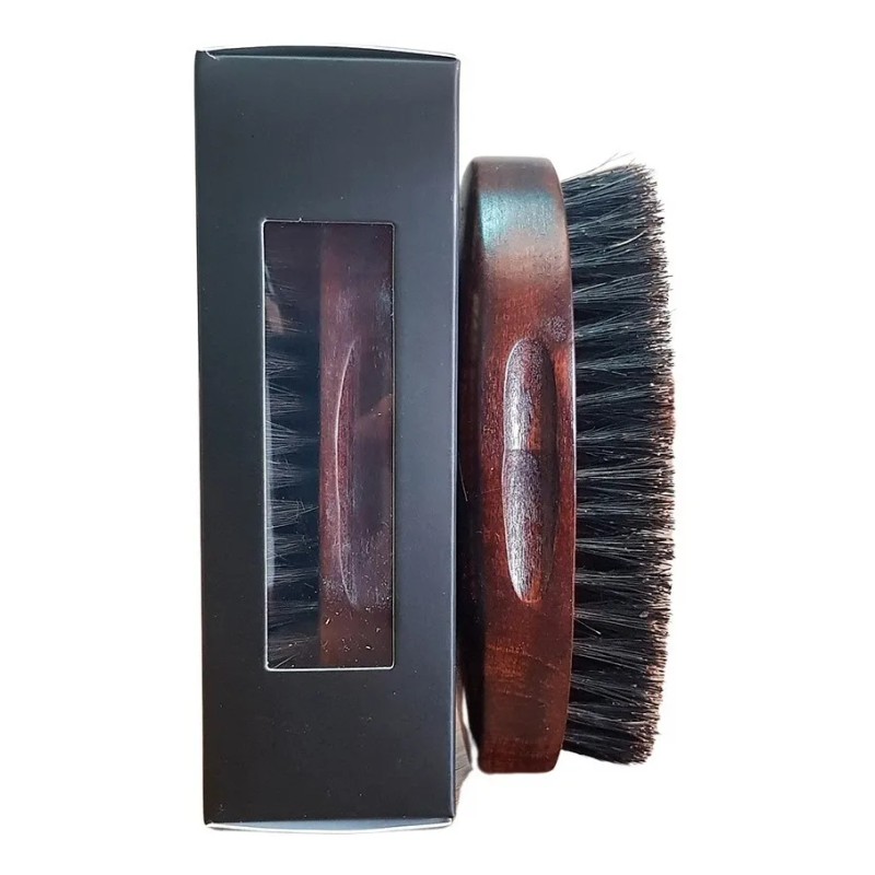 Cepillo Para Cabello Barba Y Bigote Barbarian Brothers Color Marrn