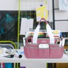 JJRING Craft Organizer Tote Bag, Art Storage Caddy with Multiple