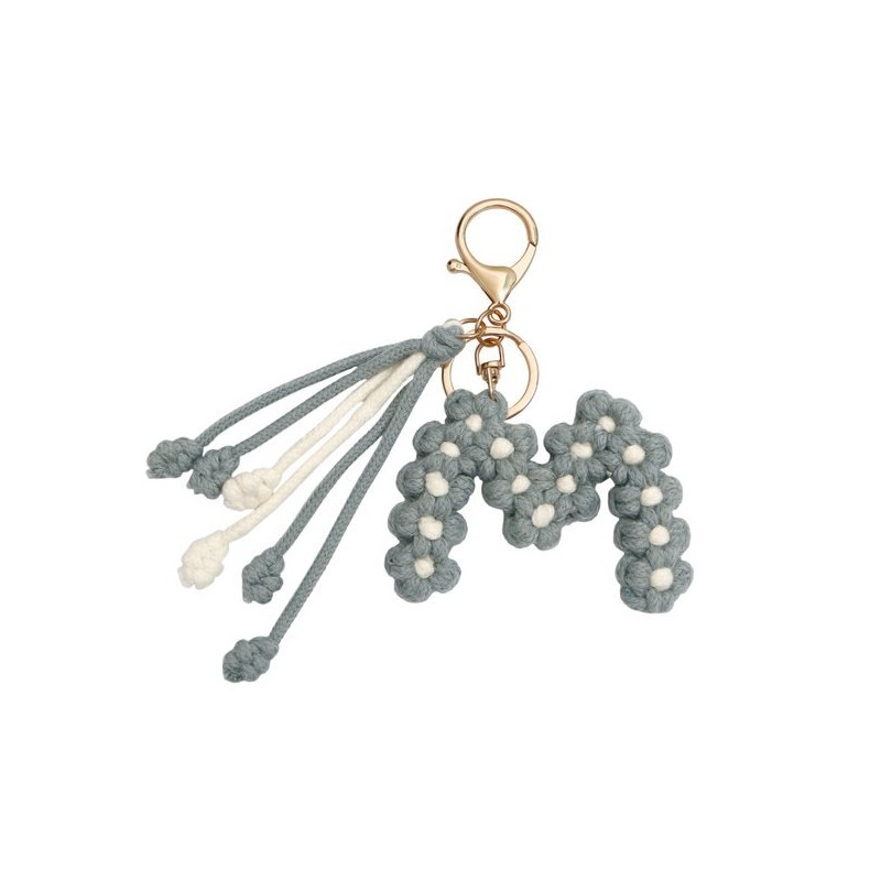 Lala 수공예 이니셜 참장식 (LALA2BA058) Handcrafted Initial Charm Decoration (LALA2BA058)