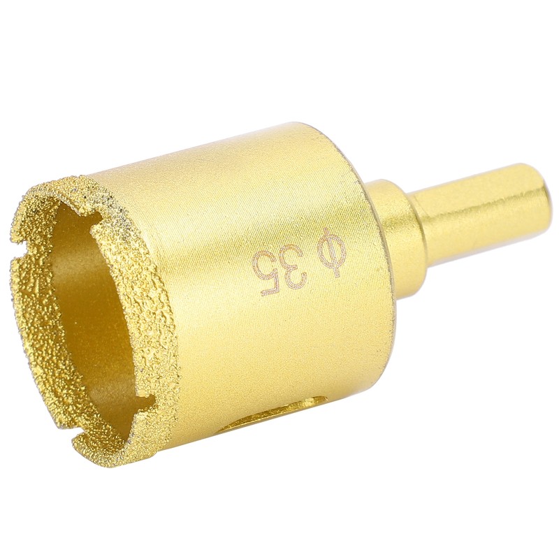 5Pcs Diamond Brazing Drill Bit Hole Saw Drilling Opener for