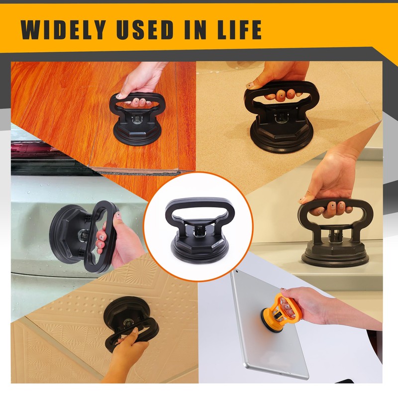 Amooca Glass Suction Cup Lifter Heavy Duty Tile Marble Suction