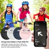 4 Pack Waterproof AirTag Holder for Kids, Air Tag Silicone