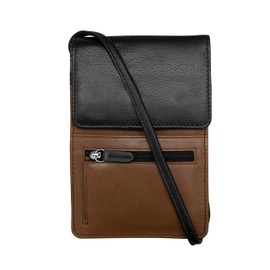 ili New York Organizer on a String - Crossbody Bags for Women - Genuine Leather Crossbody Bags for Women with RFID Blocking Protection