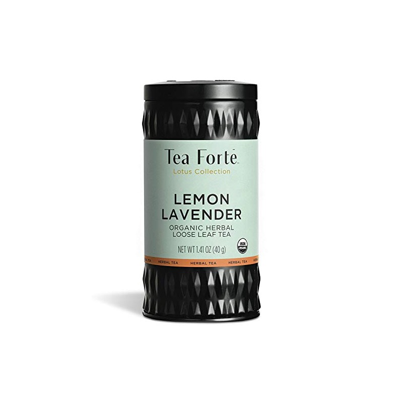Tea Forte Té de hierbas orgánicas de lavanda y limón,