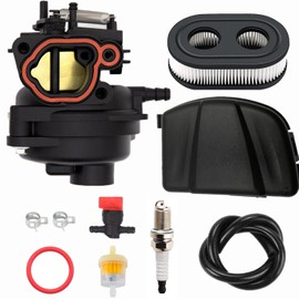 Toobop Carburetor Carb Air Filter Kit Compatible with Craftsman M230 163cc Engine, black