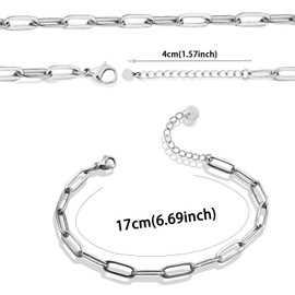 MAOFAED Fairy Tale Jewelry, Fairytale Princess Chain Bracelet, Evil Queen Gift, SIlver Chain for Her (once snowlinkCA)