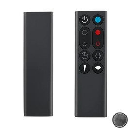 Fan Remote Control for Dyson, Replacement Remote Control Compatible with Dyson Air Purifier Hot+Cool Bladeless Tower Fan AM09 HP00 HP01, Black (966538-04)