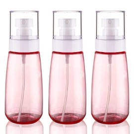 Cosywell Travel Size Spray Bottle TSA Approved 3.4oz 100ml 3 Pack Leak Proof Fine Mist Spray Bottles Empty Refillable Mist Sprayer for Perfume Essential Oils Toners Rose Water Cosmetics (3Pink)