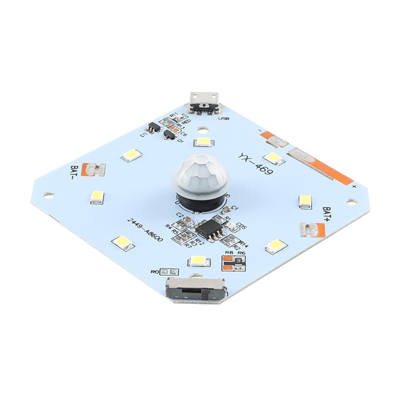 JESSINIE 5pcs YX-469 Mini LED Night Light PIR Human Motion