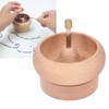 Bead Spinner DIY Beading Turning Bowl 10cm Wooden Manual Beading