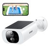 ieGeek Outdoor Security Camera, 2024 Solar Integrated, WiFi, 18 Enhanced