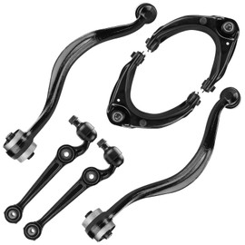 6pc Front Upper Lower Forward Rearward Control Arms Suspension Kit with Ball Joints Fit for Ford Fusion Lincoln MKZ 2007-2012 Mercury Milan 2007-2011
