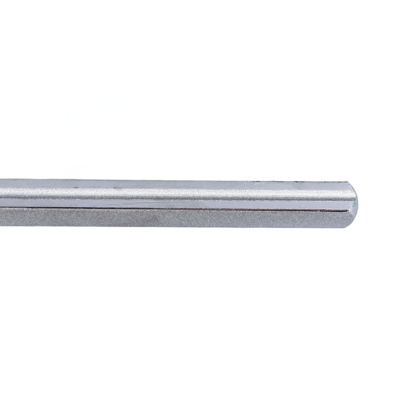 Guitar Fret Crowning File Chrome Plated Solid Wood Handle Fret