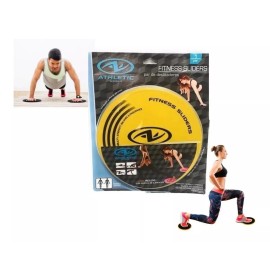 AW Fitness Sliders Deslizadores Athletic Works Colors