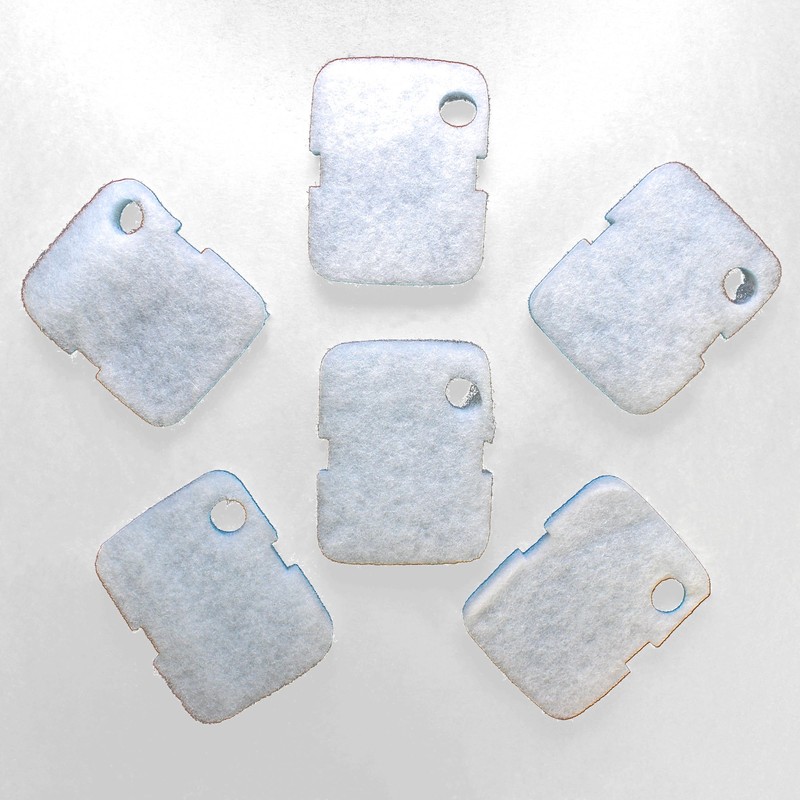 Penn-Plax Cascade 6 Pack Bio-Floss Replacement | Poly Fiber Floss