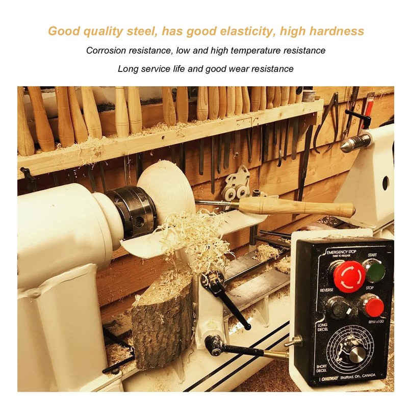 Wood Carving Chisel Set, Sculpture Hand Tools Mushroom Handle DIY