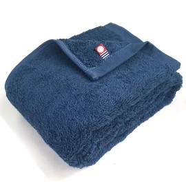 今治タオル フェイスタオル Premium Quality プレーン 40x70cm 1枚入 (ブロンズブルー)