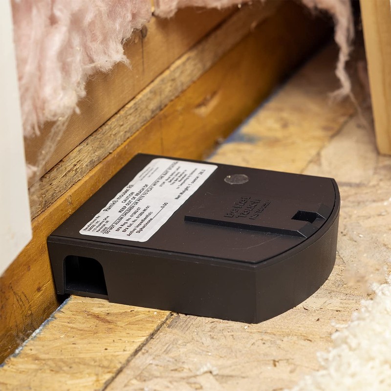 Neogen 000800 Ramik Refillable Mouse Bait Station 8 count, Green