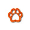 Dog Paw Cookie Cutter (1.5")