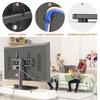 Universal TV Stand/Base Tabletop TV Stand with Wall Mount for