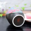 Tea Cup Stylish Kutani Ware Yunomi Kanzakura Flower and Bird