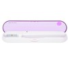ZL‑08L UV LED Toothbrush Holder Cleaner Portable Ultraviolet Toothpaste CleanerPurple