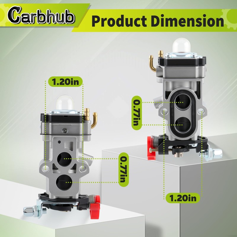 Carbhub Carburetor Fit for RedMax BZ7001, EBZ5100, EBZ5150, EBZ6500, EBZ7001,
