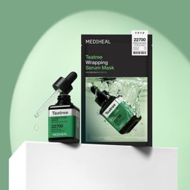 Mediheal Wrapping Mask 10 Sheets, Choose 2 from 6 Types (Mix and Select / Total 20 Sheets) - Madecassoside Wrapping Serum Mask 10 Sheets / 메디힐 랩핑 마스크 10매 6종 택 2 (교차선택/총 20매) - 마데카소사이드 랩핑 세럼 마스크 10매