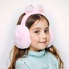 SUGSHYN Ear Warmers Children's Earmuffs Made of Soft Plush Girls