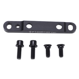 Agatige Disc Brake Mount Adapter, Ultralight Flat Mountain Bike Disc Brake Caliper Mount Adapter for Road Bike Brake Caliper (Front 140 mm/160 mm Shared)