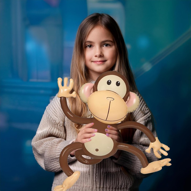 Vaulted Skulls & Co Inflatable Monkey Prop | Blow Up