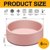 Dootafy 6 Pack Silicone Egg Poacher Microwavable Egg Bowls Individual