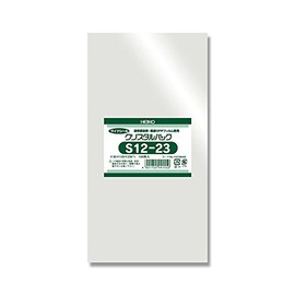 シモジマ ヘイコー 透明 OPP袋 クリスタルパック 12×23cm 100枚 S12-23