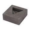 Triangular Graphite Ingot Mold Thermal Stability Multifunctional Graphite Crucible Mould