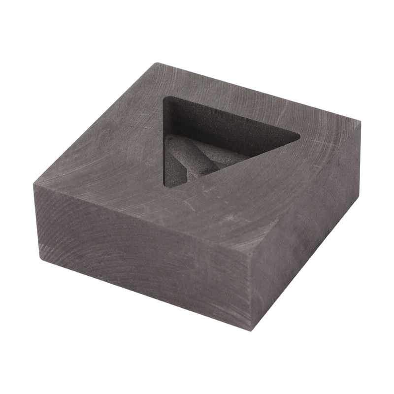 Triangular Graphite Ingot Mold Thermal Stability Multifunctional Graphite Crucible Mould
