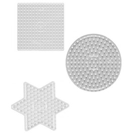 Hama Maxi Melting Beads Pegboard Set; 3 Pegboards in Different Variations