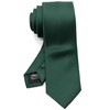 WANDM Narrow Skinny Tie, Thin Tie, 2.4 inches (6 cm)