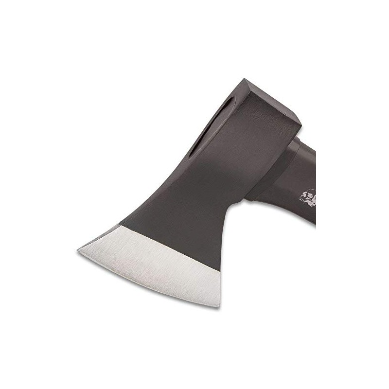 Black Legion Camping Hatchet - 14” Length | Rubberized Ridged