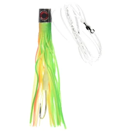 Boone All Eye Rigged Lure, Chartreuse/Bright Green, 6 1/2-Inch
