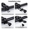 KREMORV Bike Mount Adjustable Out Front Extended Bicycle Computer Mount